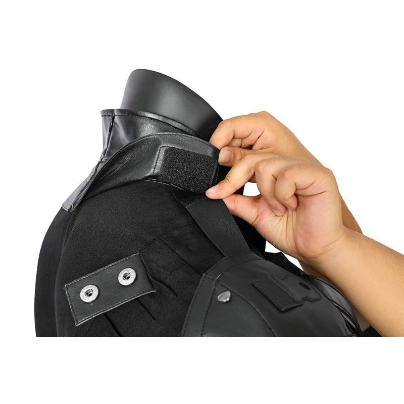 Traje de Cosplay de Couro PU Versão Filme The Batman para Halloween e Festas - Estrela Cosplay