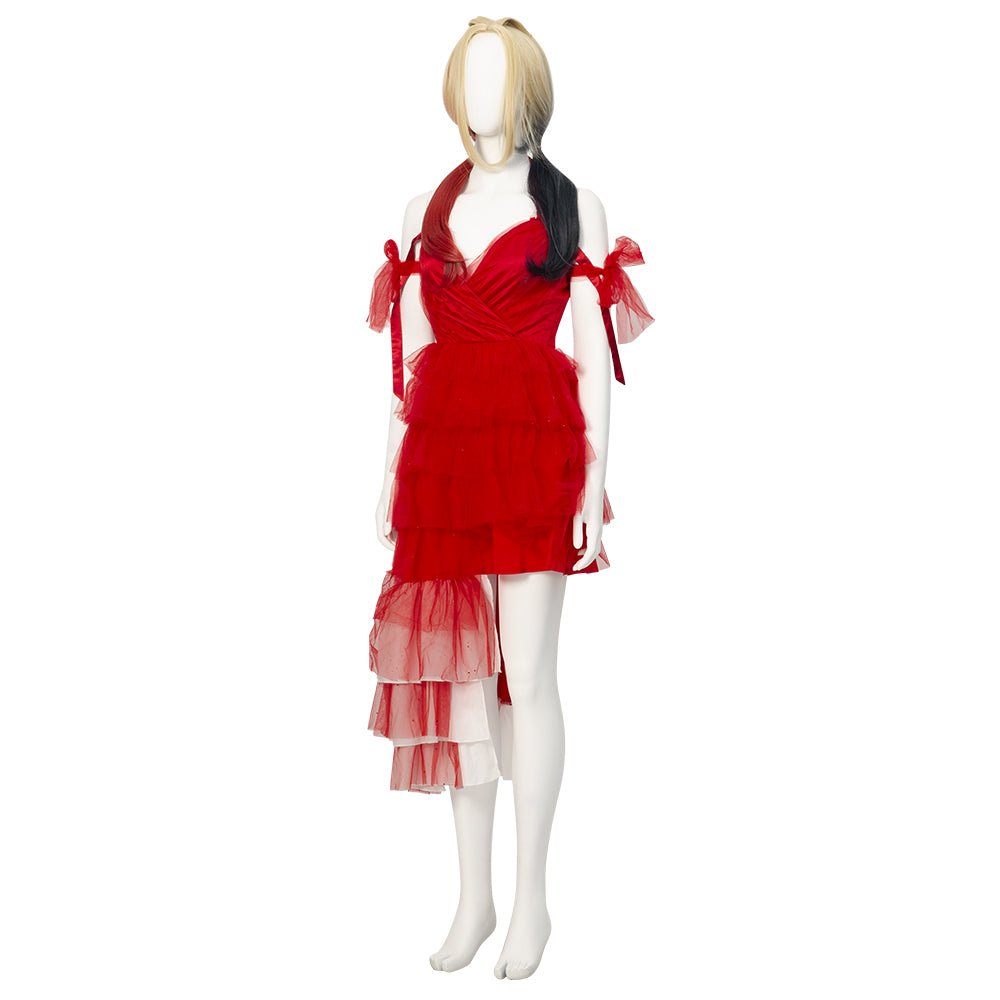 Fantasia de Harley Quinn Cosplay do The Suicide Squad 2 Feito à Mão para Mulheres - Estrela Cosplay