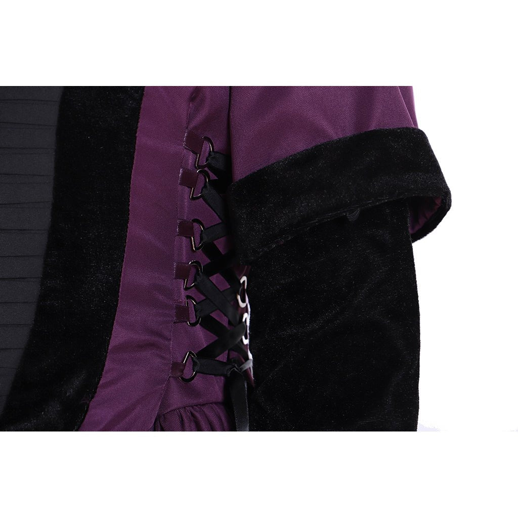 Vestido Roxo Regência Medieval Renascença Nobre Festa Chá Traje Mulheres Teatro Palco - Estrela Cosplay