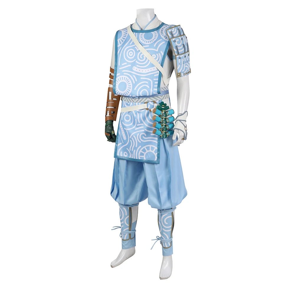 Fantasia de Elfo Zelda para Homens - Uniforme de Batalha Fantasia para Festa de Halloween, Natal, Carnaval - Disfarce Conjunto Completo - Estrela Cosplay