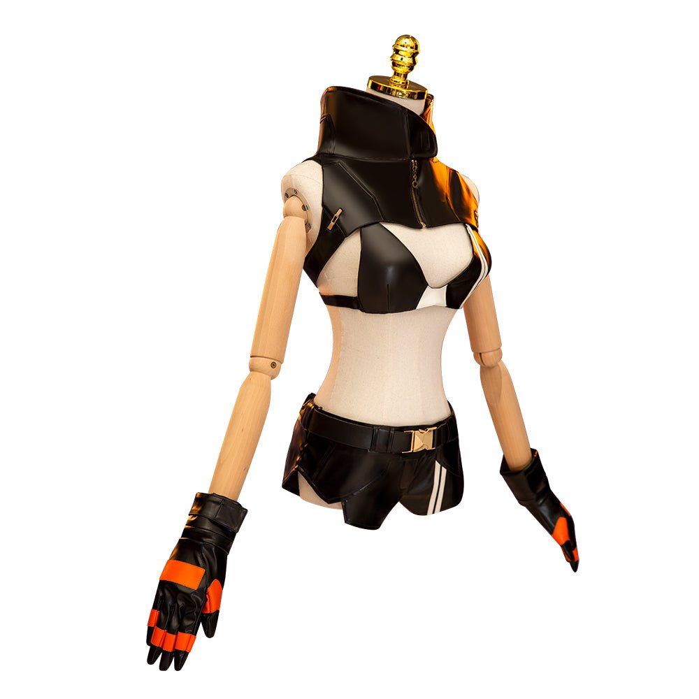 Fantasia de Cosplay de Black Rock Shooter para Mulheres - Conjunto Completo para Festa de Halloween - Estrela Cosplay
