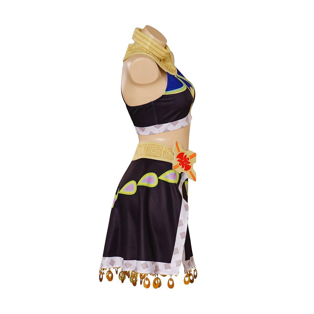 Fantasia Lady Riju para Mulheres | Top e Saia | Roupa para Halloween e Carnaval - Estrela Cosplay