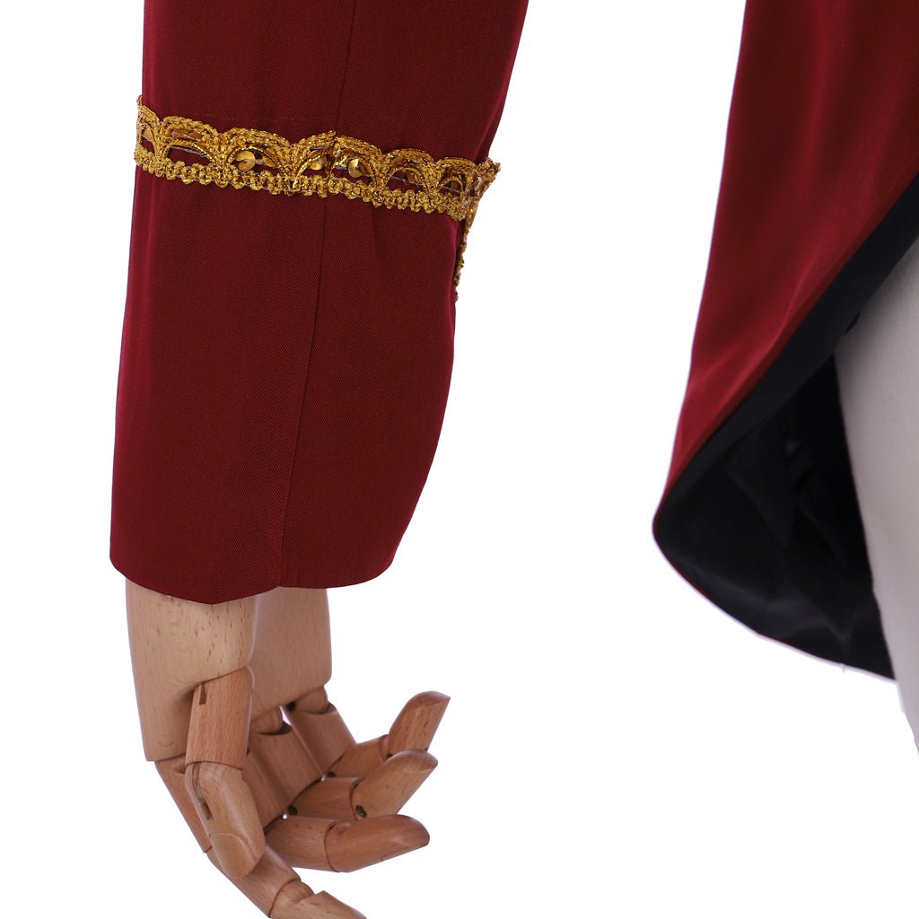 Casaco Militar Inspirado em Hamilton | Fantasia Gótica Aristocrática Colonial para Homens | Série Medieval Estrela do Cosplay - Estrela Cosplay