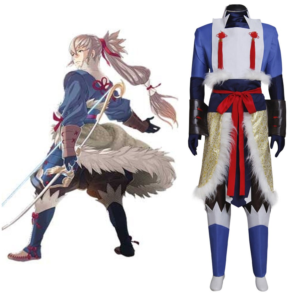 Traje de Cosplay Takumi Fire Emblem Fates - Conjunto Completo de Batalha | Fantasia de Jogo - Estrela Cosplay