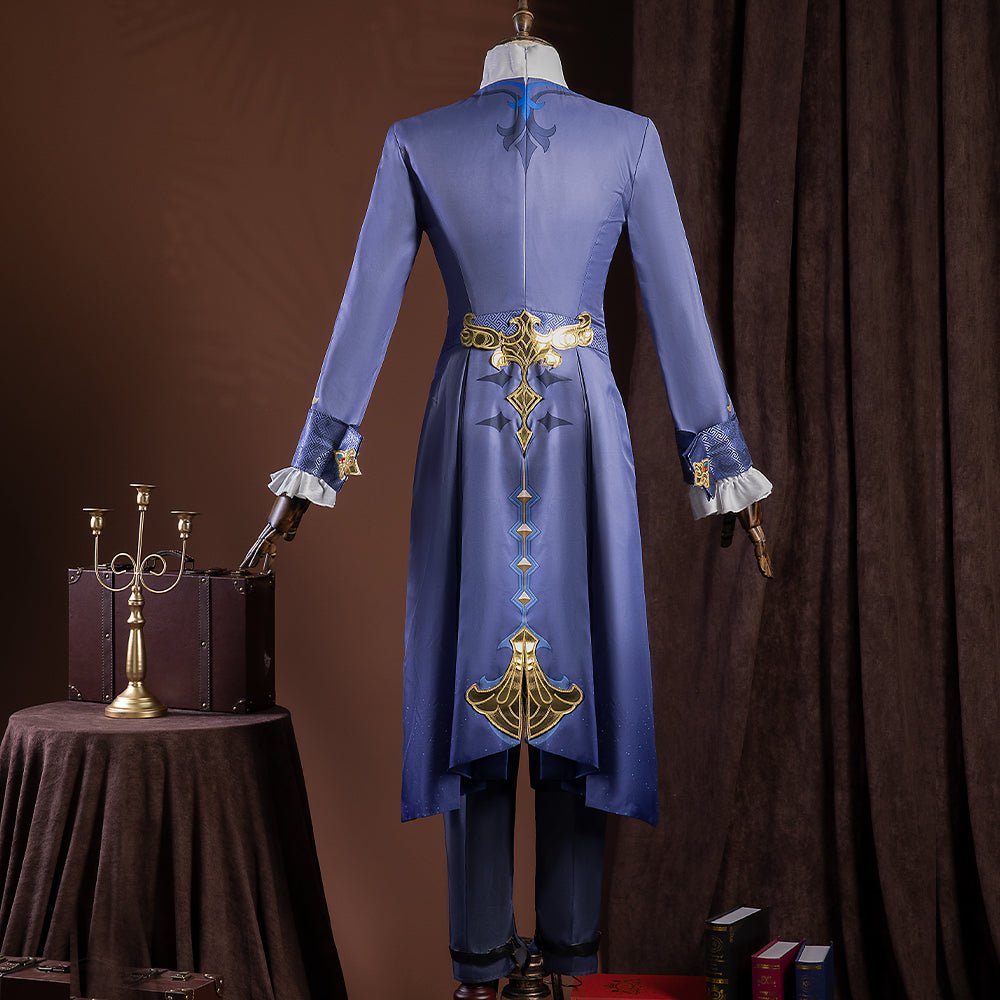 Fantasia de Cosplay Genshin Impact Neuvillette – Traje Autêntico Inspirado no Jogo para Homens - Estrela Cosplay