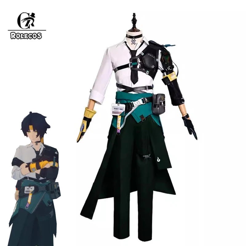 Conjunto Completo de Cosplay Harumasa Zenless Zone Zero para Homens e Mulheres - Estrela Cosplay