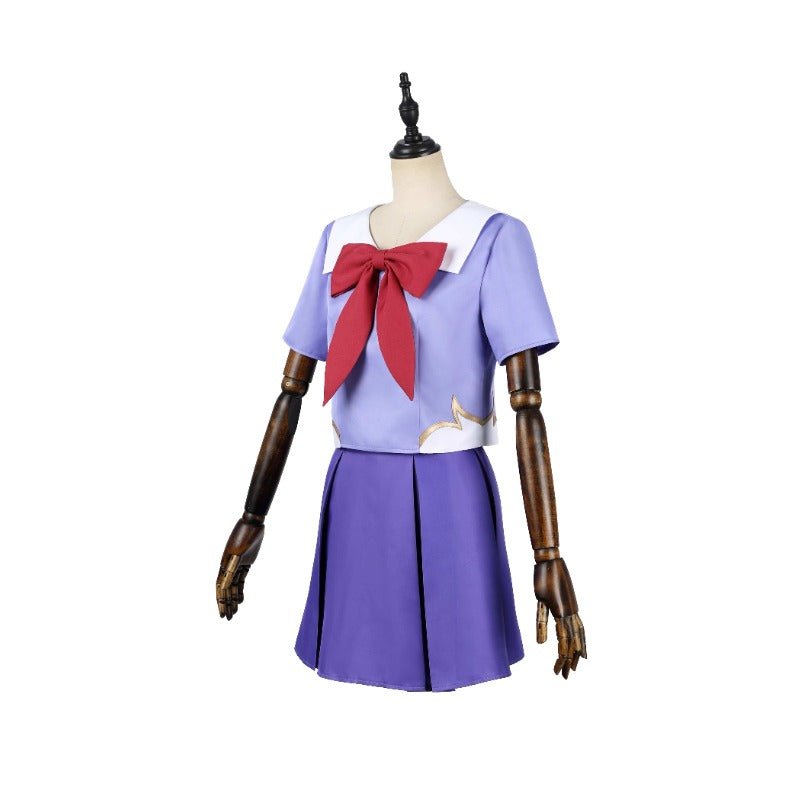 Uniforme JK Roxo de Gasai Yuno de Mirai Nikki para Cosplay de Fãs de Anime - Estrela Cosplay