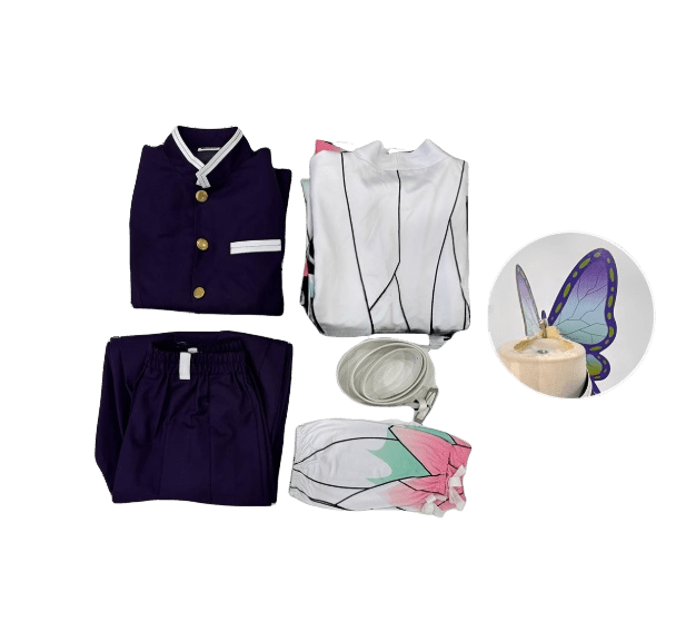 Fantasia Cosplay Demon Slayer Shinobu Kocho e Kanae Kocho - Qualidade Premium - Estrela Cosplay