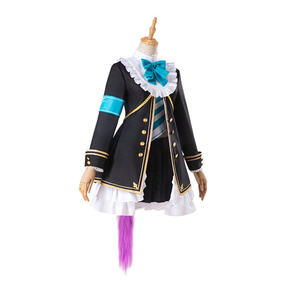 Fantasia Mejiro McQueen Cosplay - Traje Elegante Inspirado no Anime Uma Musume: Pretty Derby - Estrela Cosplay