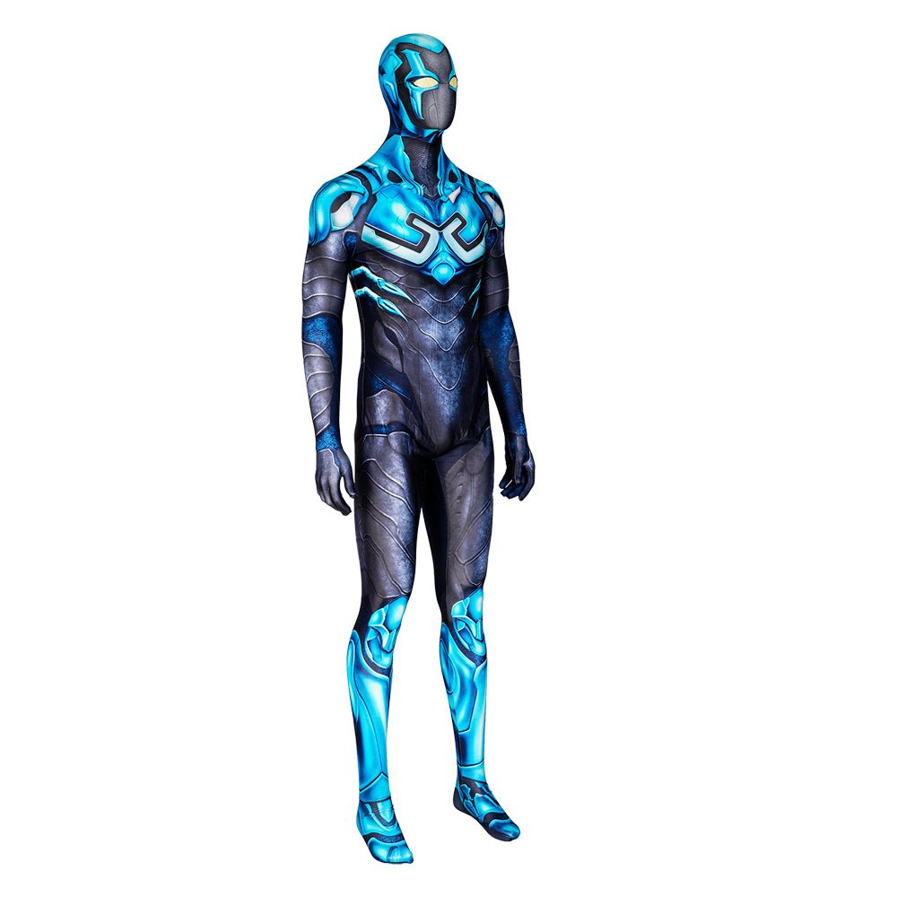 Fantasia Blue Beetle 2023 Jaime Reyes Cosplay Halloween - Traje de Super-Herói para Fãs - Estrela Cosplay