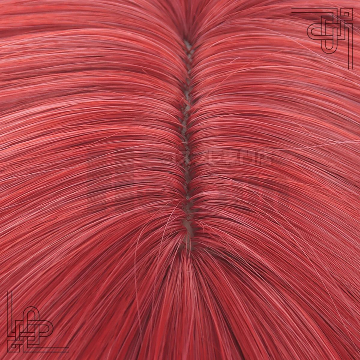 Peruca de Cosplay Chigiri Blue Lock Anime Manga - Traje China Kung Fu Série Rosa Fibra Sintética Ajustável 9 Cores - Estrela Cosplay