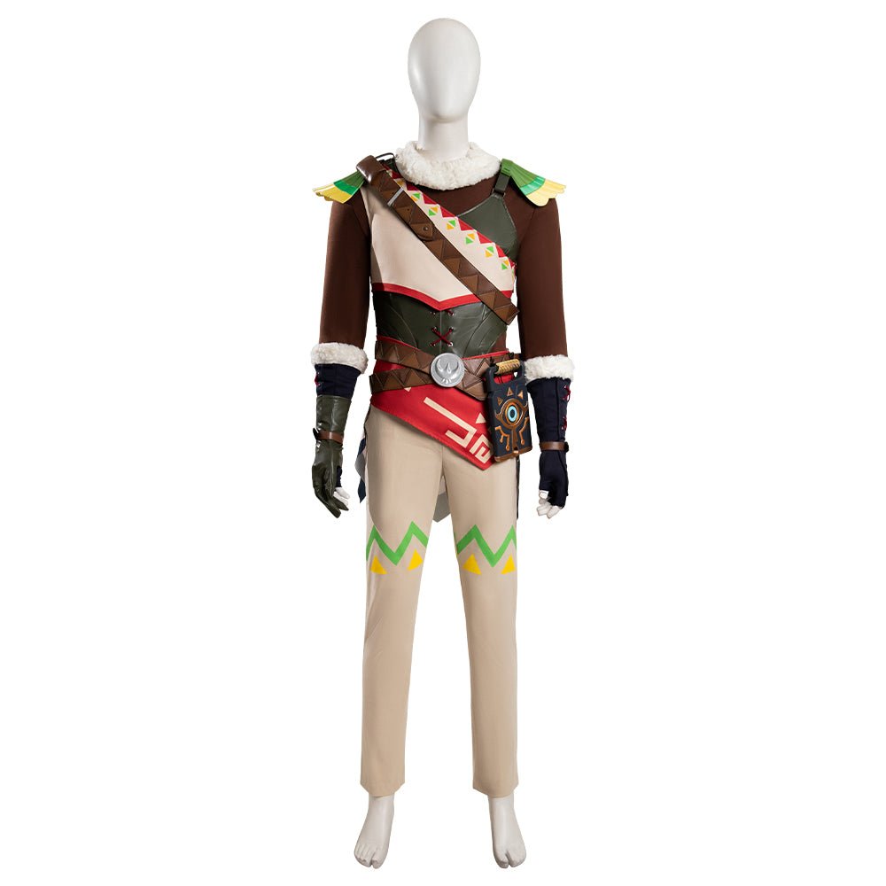 Fantasia de Cosplay Conjunto Rito The Legend of Zelda - Qualidade Premium para Fãs - Estrela Cosplay