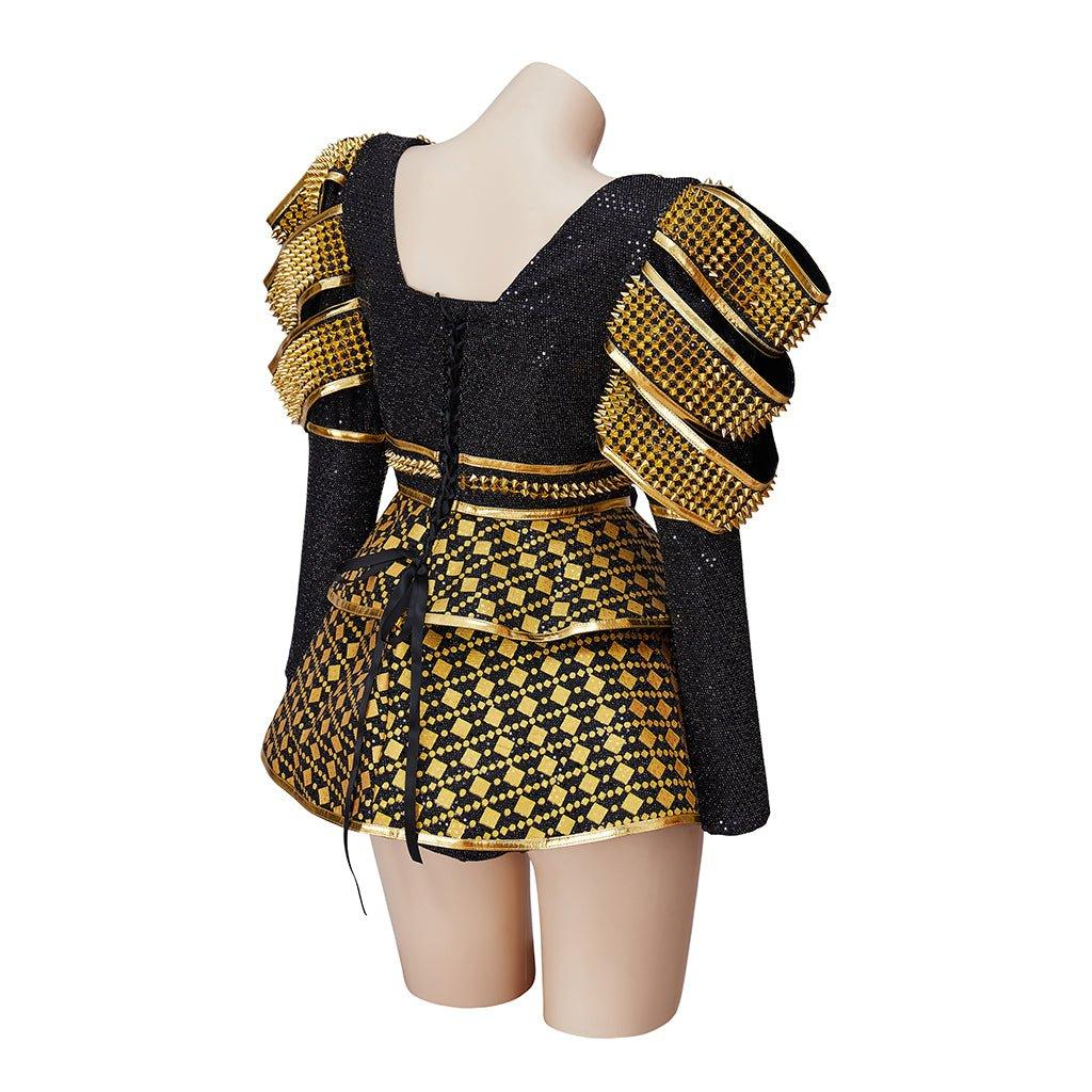 Fantasia Catarina de Aragão | Six O Musical Cosplay | Roupa de Teatro Broadway para Mulheres - Estrela Cosplay