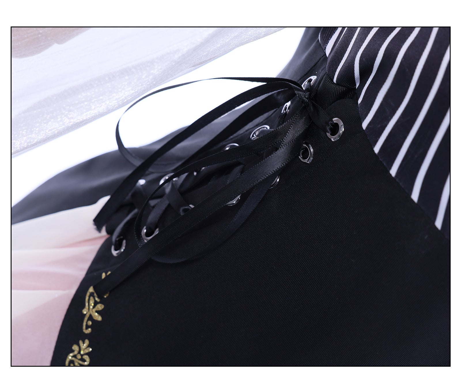 Fantasia de Cosplay BanG Dream! Ave Mujica Yutenji Wakamugi Halloween - Estrela Cosplay