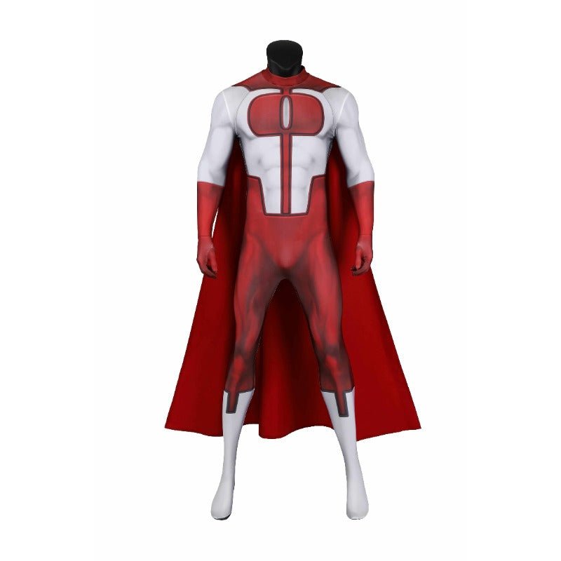Fantasia Omni Man, Nolan Grayson Cosplay Macacão com Capa para Homens - Fantasia de Halloween - Estrela Cosplay