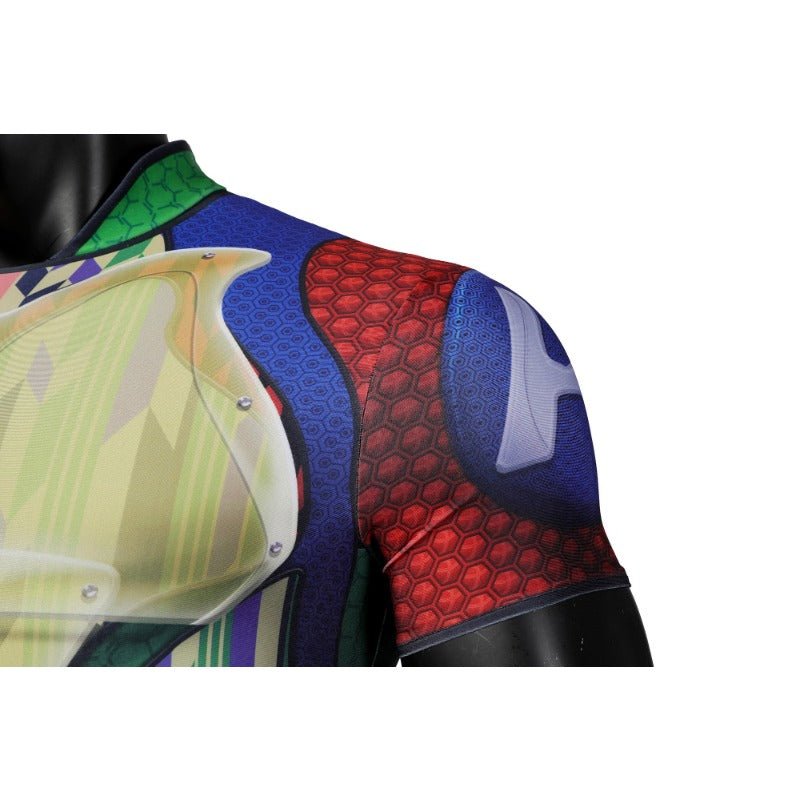 Fantasia de Cosplay A-Train de The Boys - Macacão para Halloween e Carnaval - Estrela Cosplay