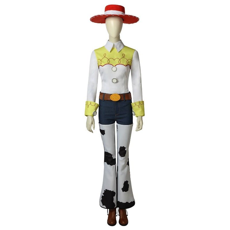Fantasia de Cowboy Woody e Jessie Toy Story - Adulto Unissex para Cosplay - Estrela Cosplay