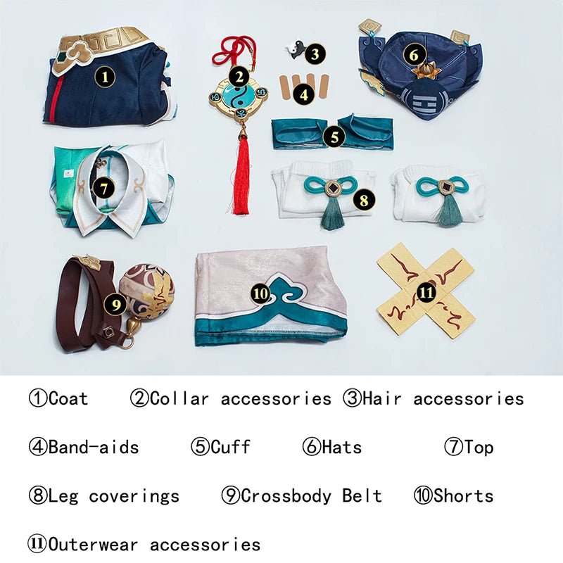 Fantasia de Cosplay Huohuo de Honkai Star Rail - Vestido de Garota Foxian de Xianzhou Luofu para Halloween, Carnaval e Festas - Estrela Cosplay