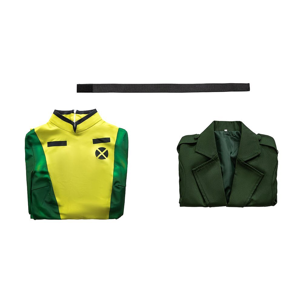 X-Men: A Série Animada - Roupa de Cosplay da Rogue - Qualidade Premium - Estrela Cosplay