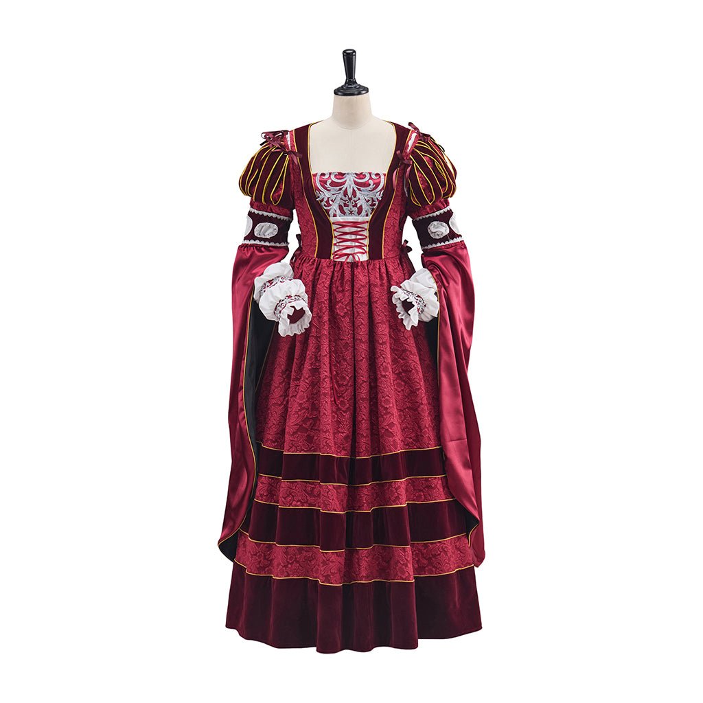 Vestido Rosa Dinastia Tudor Traje Cosplay - Estrela Cosplay