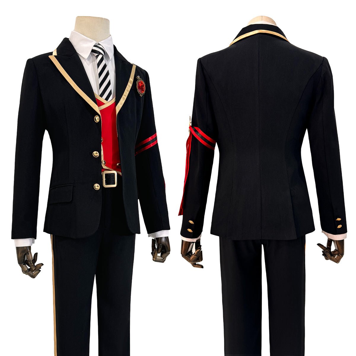 Fantasia de Cosplay Riddle Rosehearts Twisted Wonderland - Qualidade Premium - Estrela Cosplay