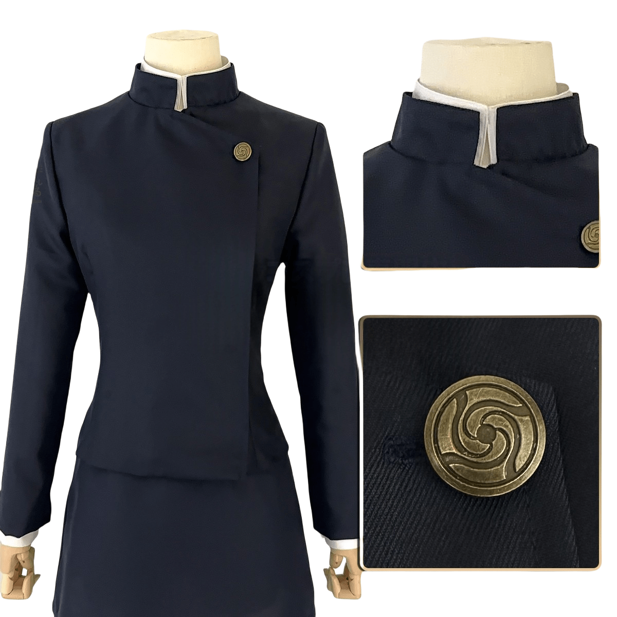 Fantasia de Cosplay Maki Zenin de Jujutsu Kaisen - Qualidade Premium - Estrela Cosplay