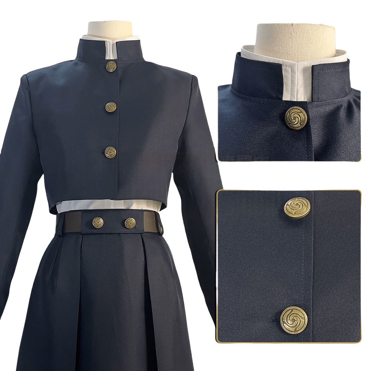 Fantasia de Cosplay Nobara Kugisaki Jujutsu Kaisen - Qualidade Premium - Estrela Cosplay