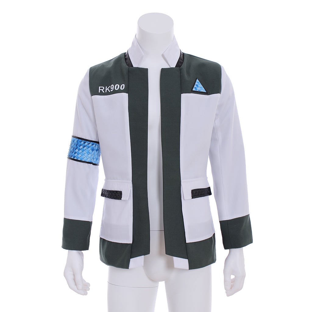 Detroit: Become Human Connor RK900 Casaco Cosplay para Homens Adultos | Série de Cosplay de Jogo - Estrela Cosplay