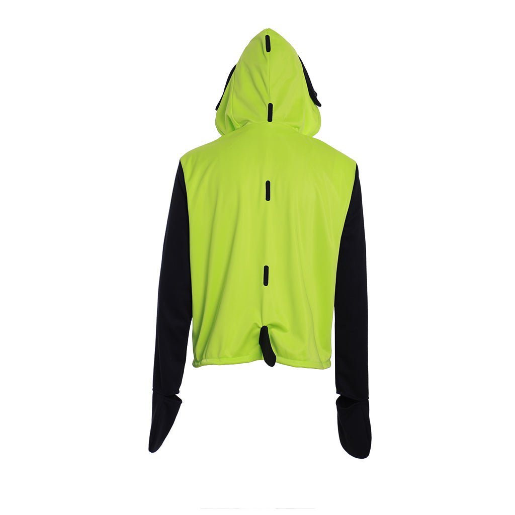 Jaqueta com Capuz Invader Zim Gir Casual com Zíper para Homens Adultos - Estrela Cosplay