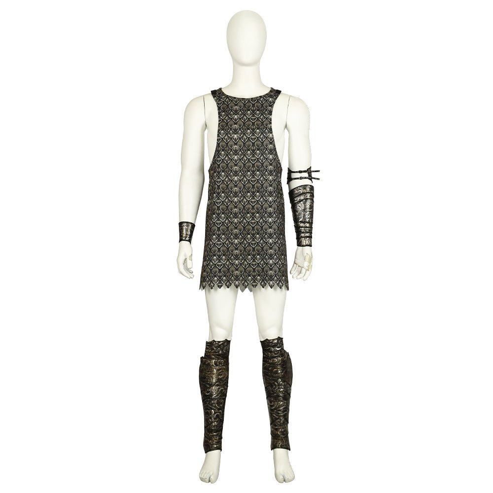 Traje de Cosplay Messmer Elden Ring - Manto Vermelho com Cinto para Homens - Estrela Cosplay