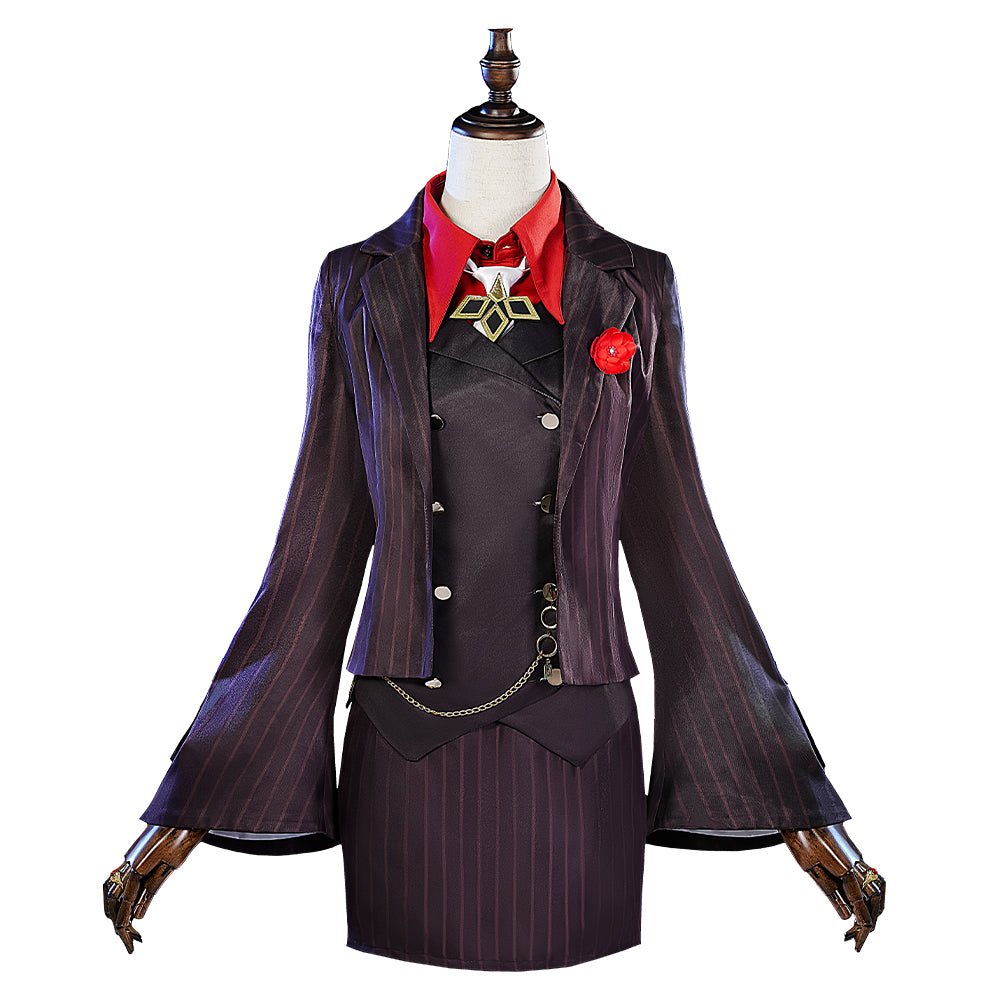 Genshin Impact - Fantasia de Hu Tao (Edição Colaboração OnePlus) Traje Cosplay - Estrela Cosplay