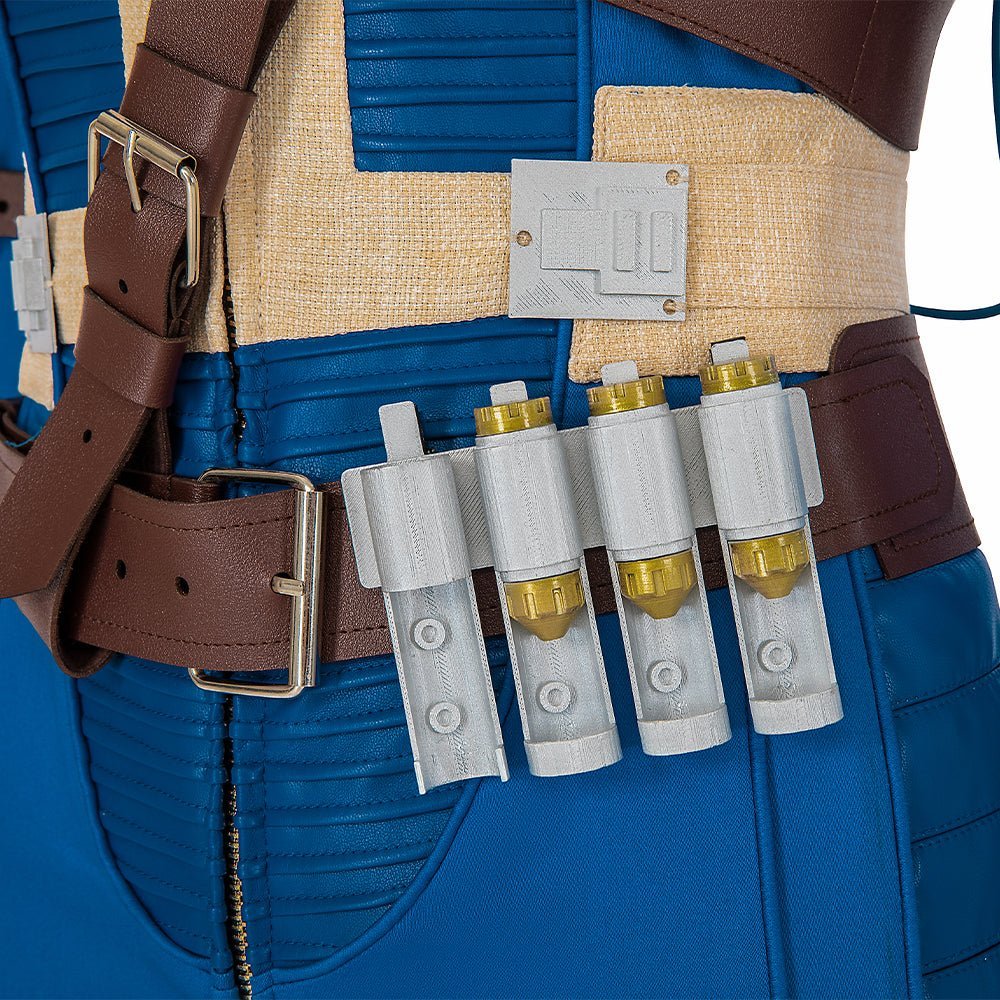 Fantasia de Cosplay Lucy da Série Ao Vivo Fallout - Qualidade Premium - Estrela Cosplay