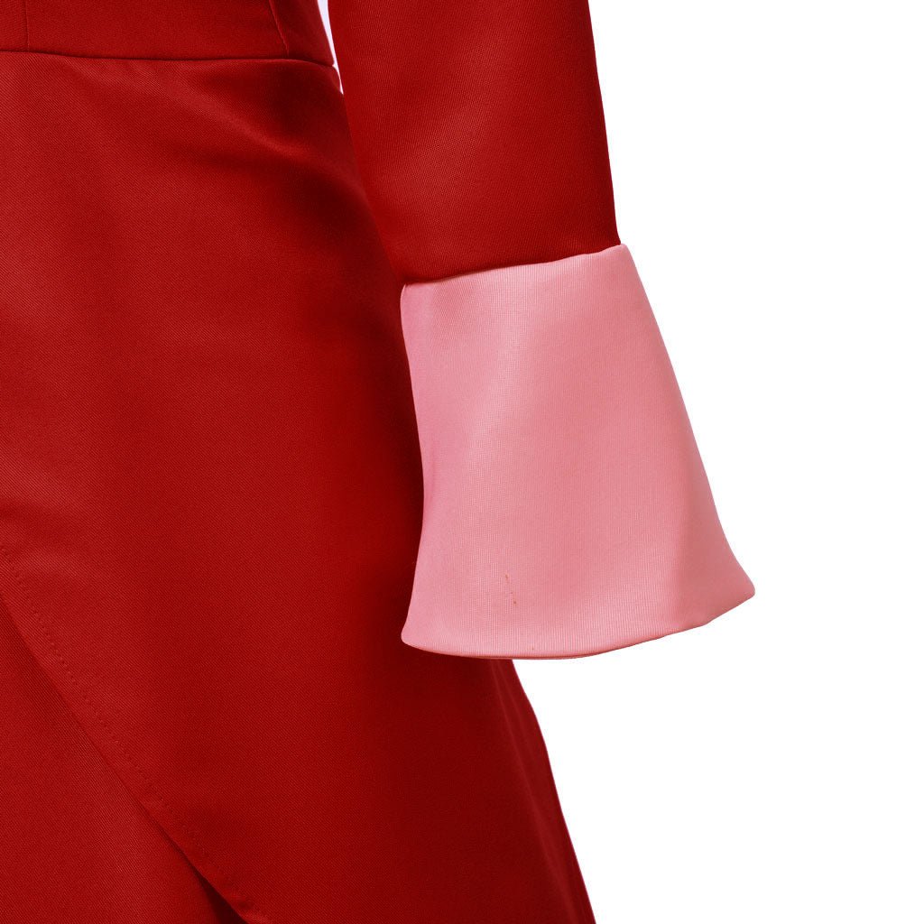 Fantasia Lady Tremaine Cosplay | Vestido Vermelho Rainha para Mulheres | Traje Adulto para Halloween e Eventos Disney - Estrela Cosplay