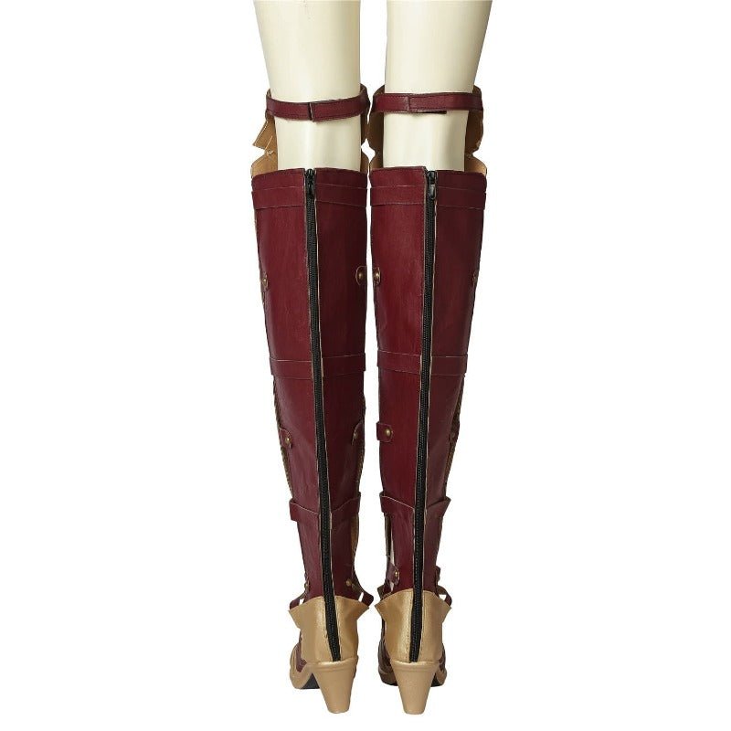 Traje de Cosplay Diana Prince WW Clássico com Botas - Roupa Inspirada no Filme - Estrela Cosplay