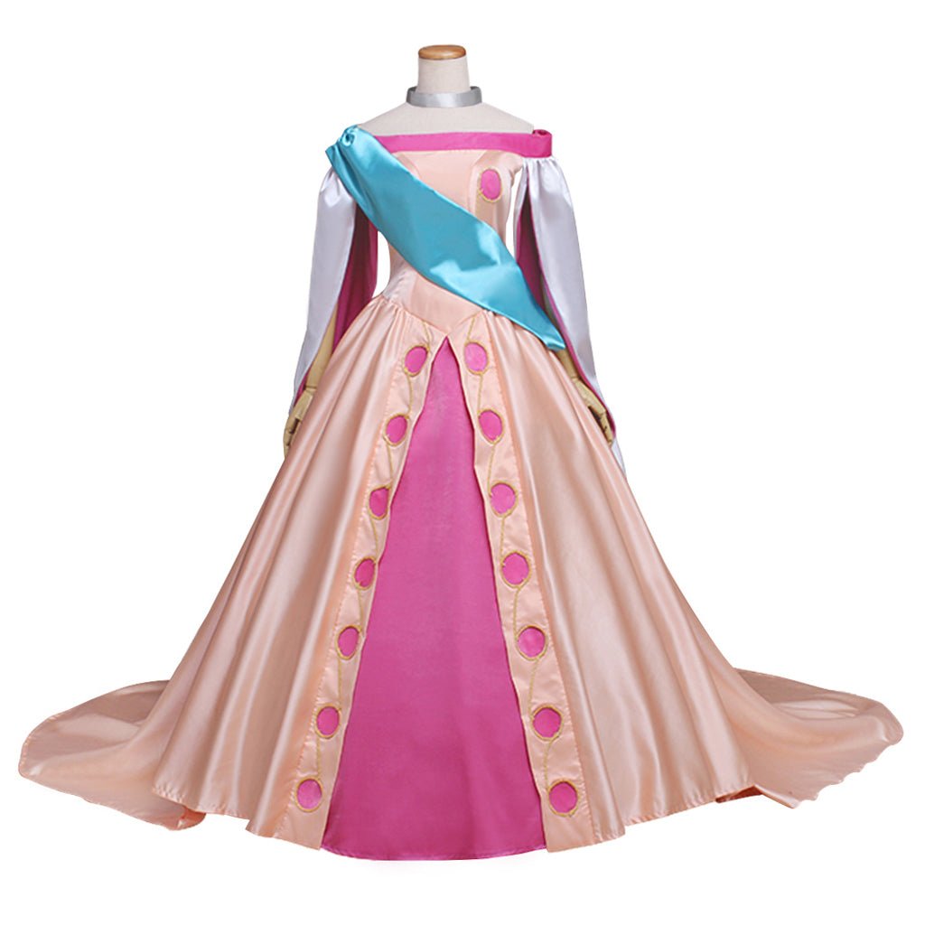 Vestido de Cosplay Princesa Anastasia | Elegante Vestido Inspirado na Disney para Mulheres em Cosplay e Eventos - Estrela Cosplay