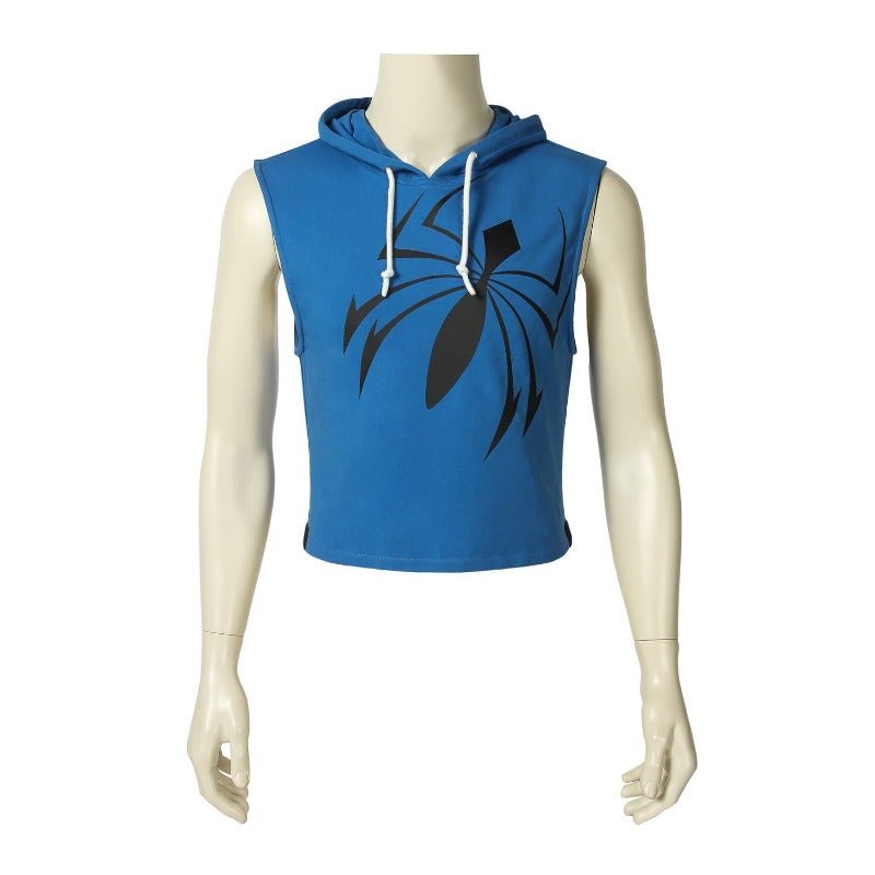 Traje de Cosplay Scarlet Spider Ben Reilly - Autêntico do Spider-Verse - Estrela Cosplay