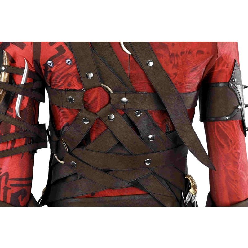Conjunto de Cosplay de Karlach de Baldur's Gate - Estrela Cosplay