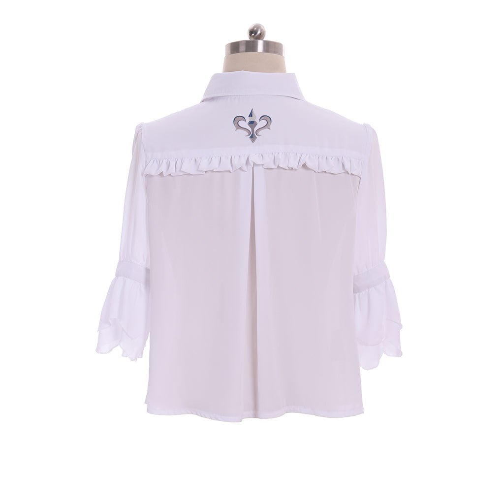 Traje de Cosplay Final Fantasy Vivi Ornitier Conjunto Completo - Estrela Cosplay