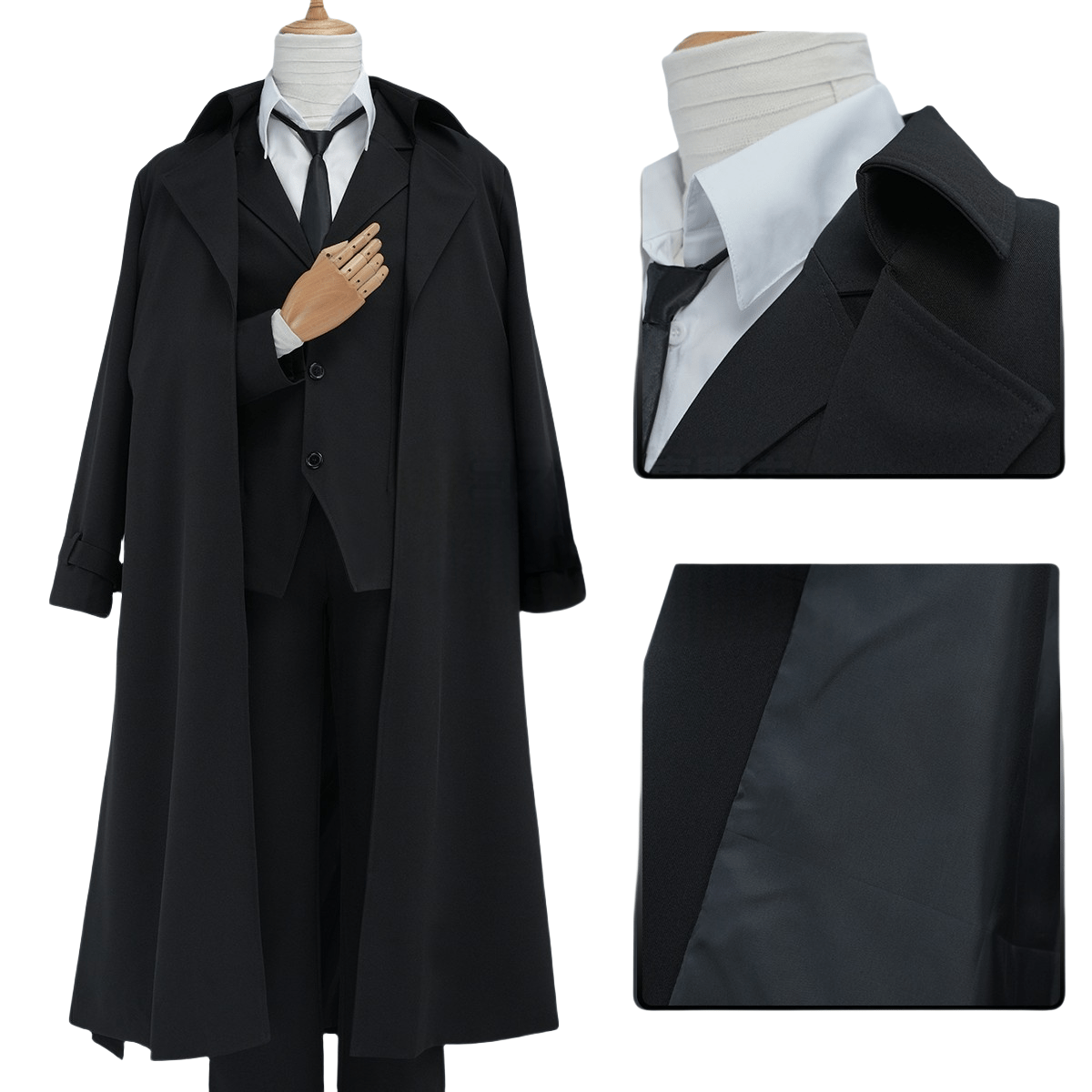 Fantasia de Cosplay Dazai Osamu de Bungou Stray Dogs - Traje de Anime de Alta Qualidade - Estrela Cosplay