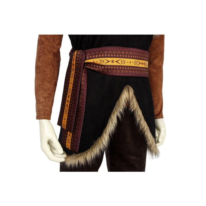 Fantasia de Cosplay Kristoff de Frozen 2 para Homens - Conjunto Completo de Halloween com Acessórios - Estrela Cosplay