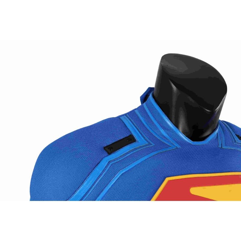 Fantasia de Cosplay Super-Herói Clark Kent - Macaquinho Azul com Capa Vermelha - Estrela Cosplay