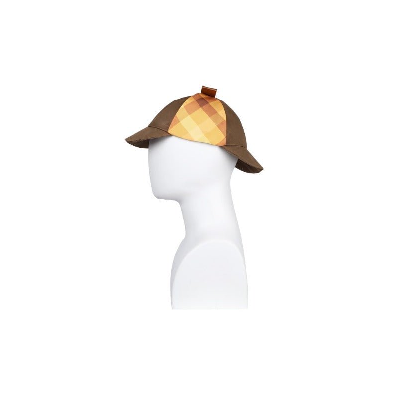 Fantasia de Cosplay Princesa Peach Detective Peach - Casaco, Shorts, Chapéu e Luvas - Estrela Cosplay