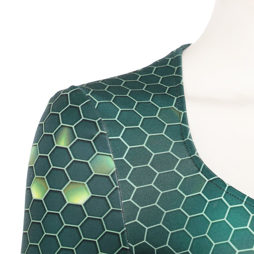 Fantasia de Cosplay Mera Aquaman 2 - Traje de Filme de Alta Qualidade - Estrela Cosplay