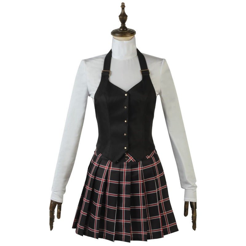 Uniforme Escolar de Inverno Makoto Niijima Queen Cosplay - Série Anime Persona 5 - Estrela Cosplay