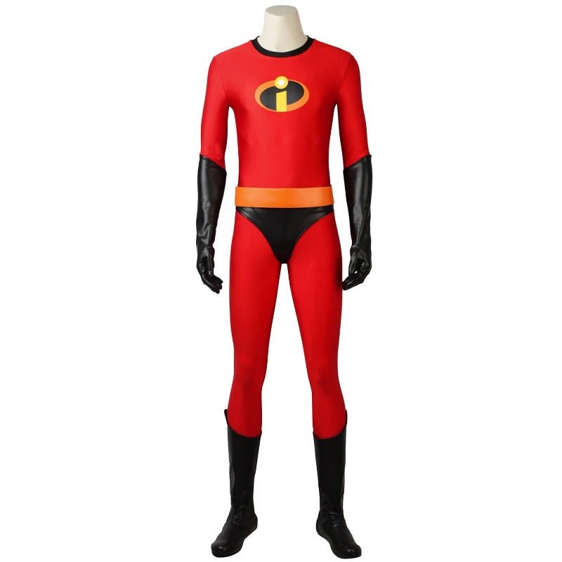 Fato de Cosplay Bob Man Parr - Macacão Anime Halloween 2023 - Estrela Cosplay