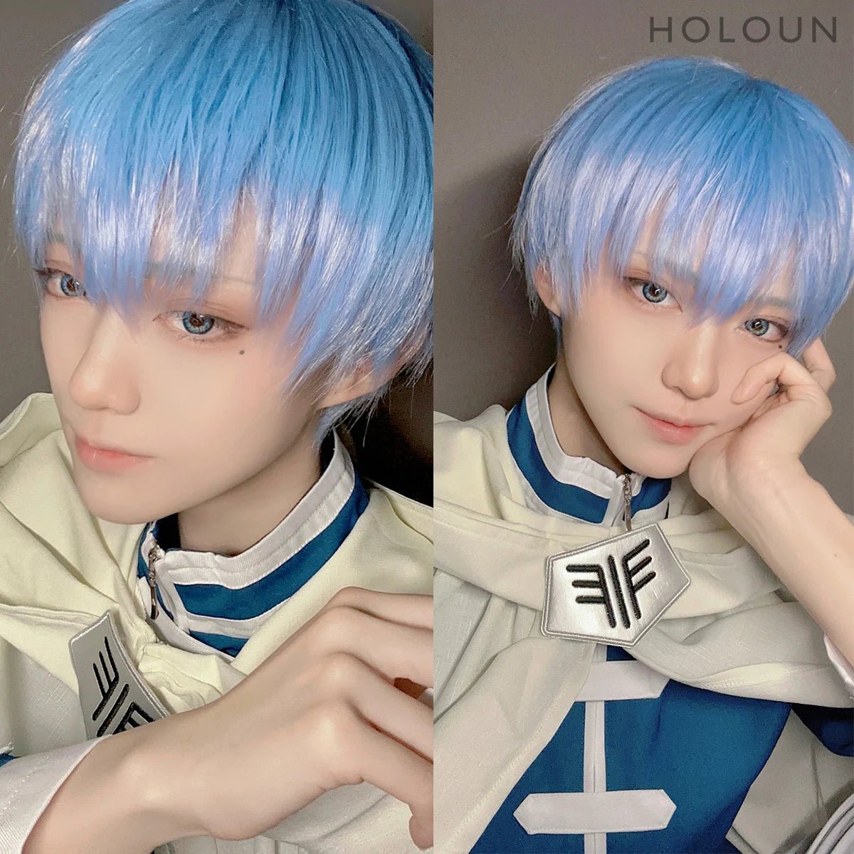 Fantasia Himmel de Frieren Beyond Journey's End Anime com Peruca, Capa e Casaco - Estrela Cosplay