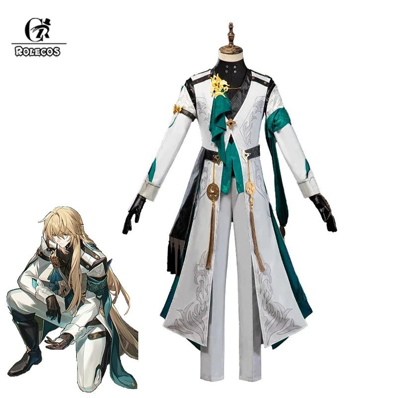 Fantasia de Cosplay Luocha de Honkai Star Rail - Uniforme para Homens, Carnaval, Halloween e Festas Temáticas - Estrela Cosplay