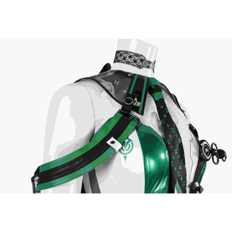 Fato de Cosplay Feminino Eve para Fãs do Jogo Stellar - Perfeito para Halloween e Roleplay - Estrela Cosplay