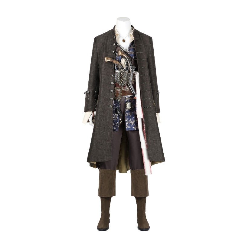 Fantasia de Captain Jack Sparrow Cosplay - Conjunto Pirata de Alta Qualidade para Adultos no Halloween - Estrela Cosplay