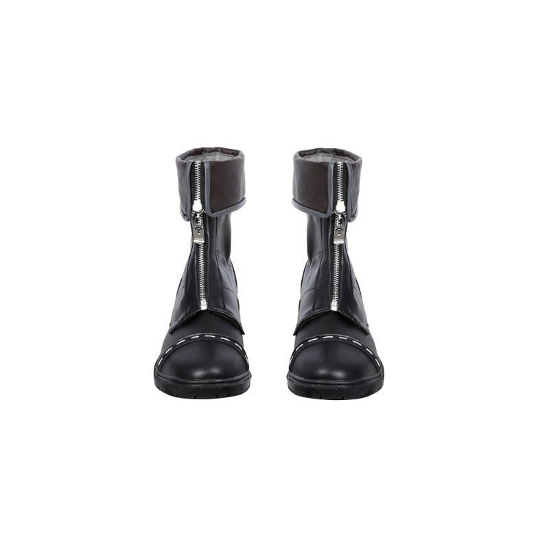 Fantasia FF VII Renascimento Cloud Strife com Peruca e Traje para Halloween e Carnaval - Estrela Cosplay